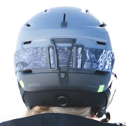 Descend Mips® Round Contour Fit - Past Season, Matte Slate / Black + Small