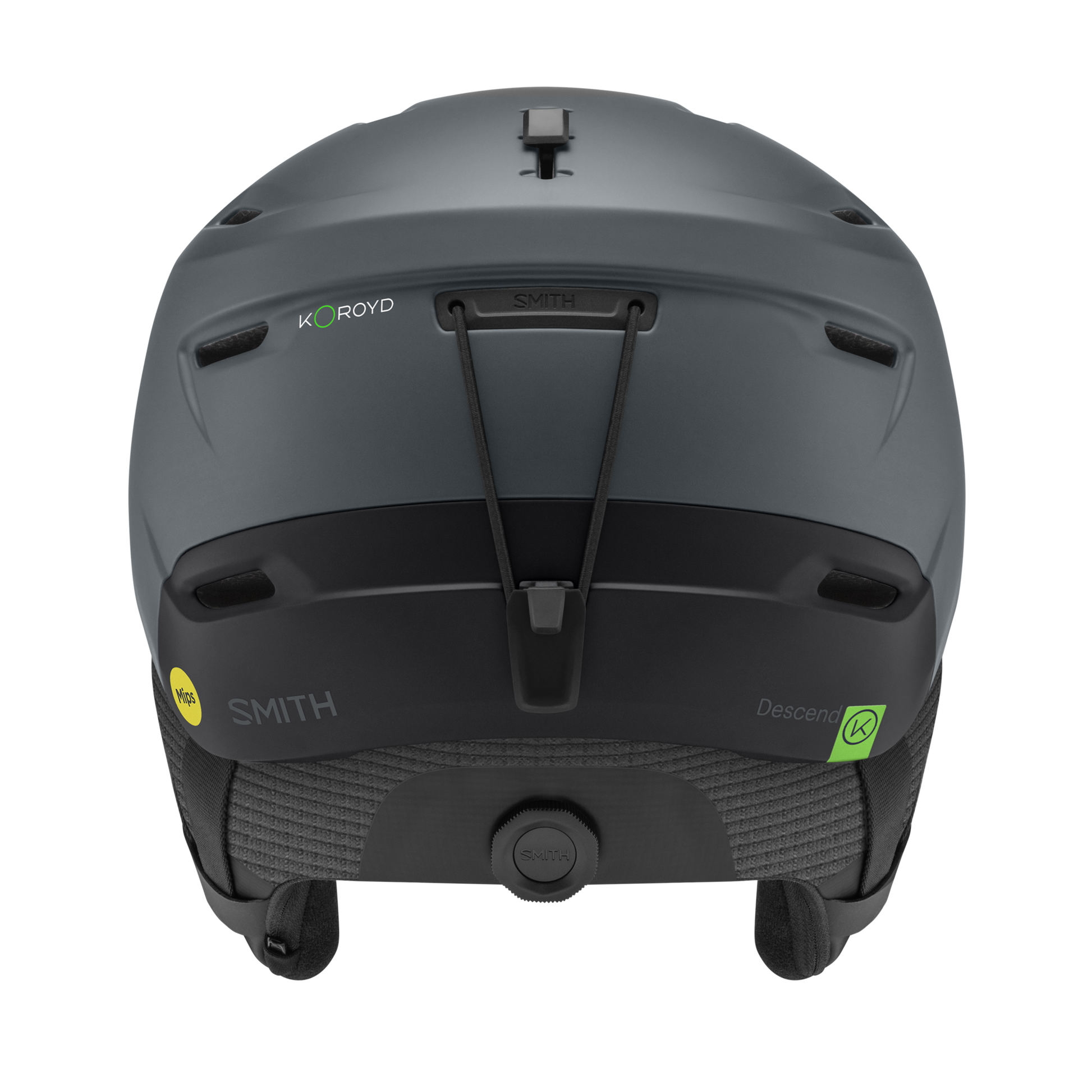 Descend Mips® Round Contour Fit - Past Season, Matte Slate / Black + Small