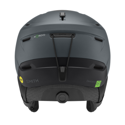Descend Mips® Round Contour Fit - Past Season, Matte Slate / Black + Small
