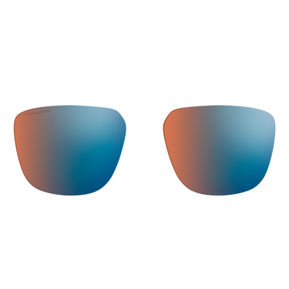 Embark Sunglass Replacement Lens, ChromaPop Glacier Photochromic Copper Blue Mirror
