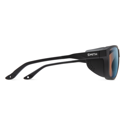 Embark, Sunglasses + Matte Black | ChromaPop Glacier Photochromic Copper Blue Mirror