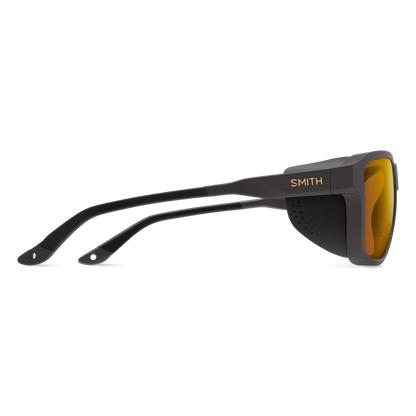 Embark, Sunglasses + Matte Black | ChromaPop Glacier Photochromic Copper Blue Mirror