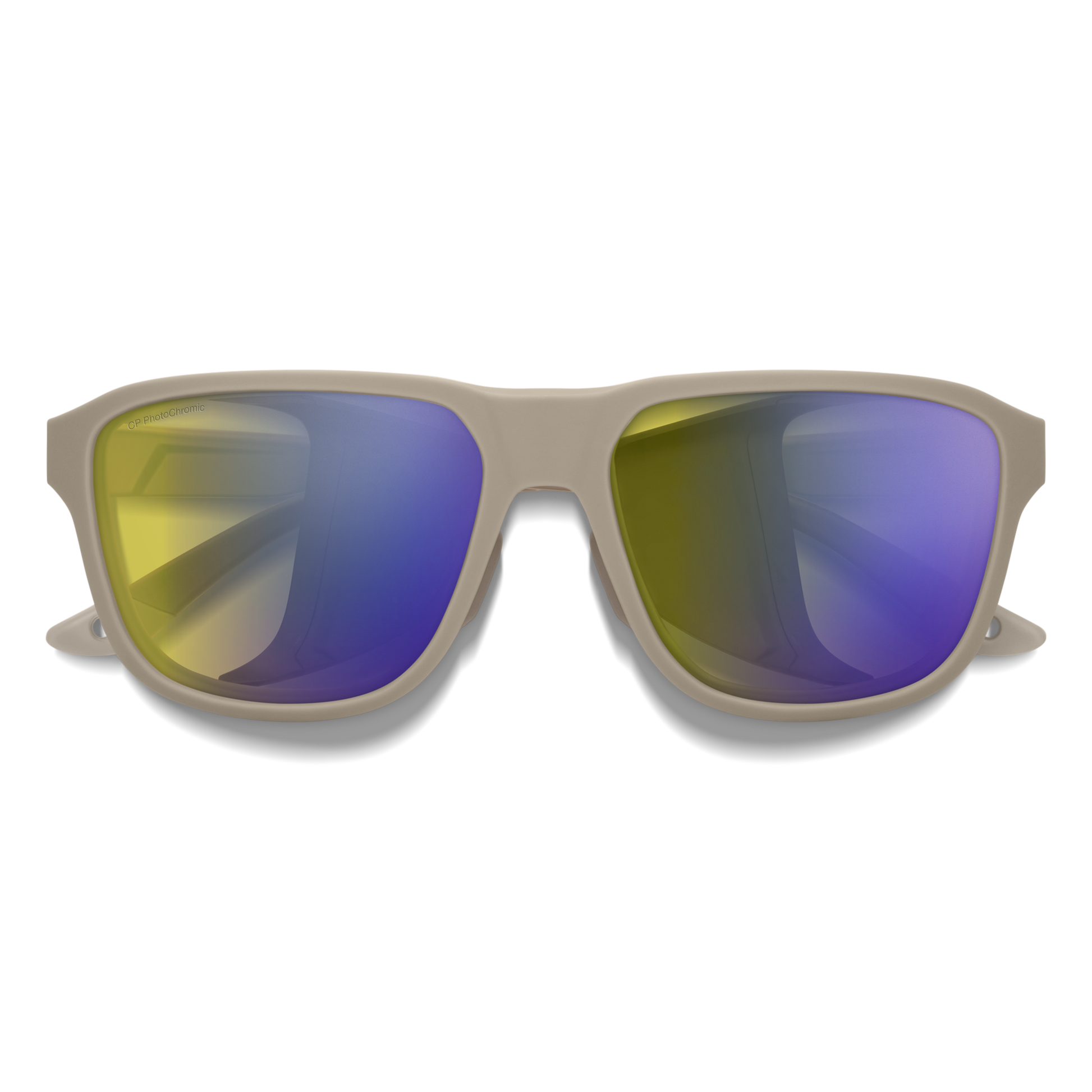 Embark, Sunglasses + Matte Black | ChromaPop Glacier Photochromic Copper Blue Mirror