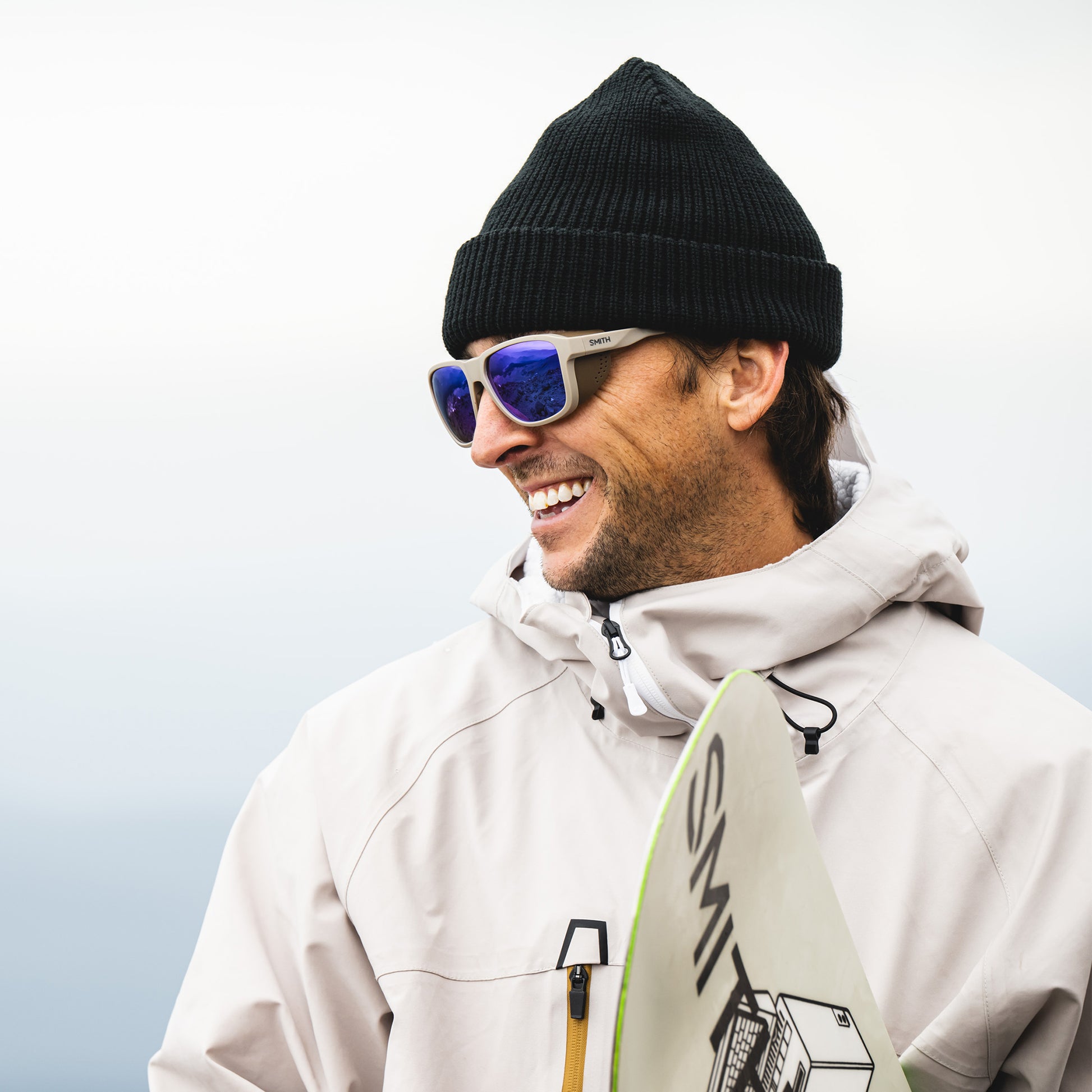 Embark, Sunglasses + Matte Black | ChromaPop Glacier Photochromic Copper Blue Mirror