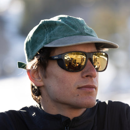 Embark, Sunglasses + Matte Black | ChromaPop Glacier Photochromic Copper Blue Mirror