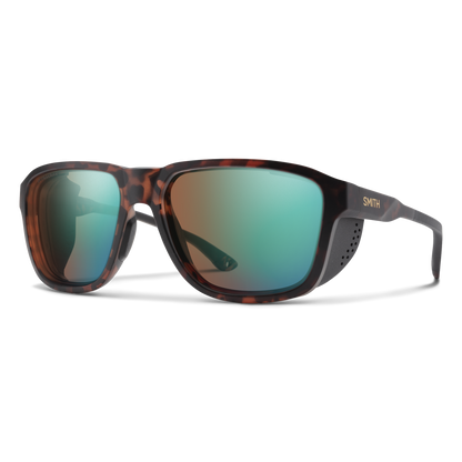 Embark, Sunglasses + Matte Black | ChromaPop Glacier Photochromic Copper Blue Mirror