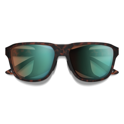 Embark, Sunglasses + Matte Black | ChromaPop Glacier Photochromic Copper Blue Mirror