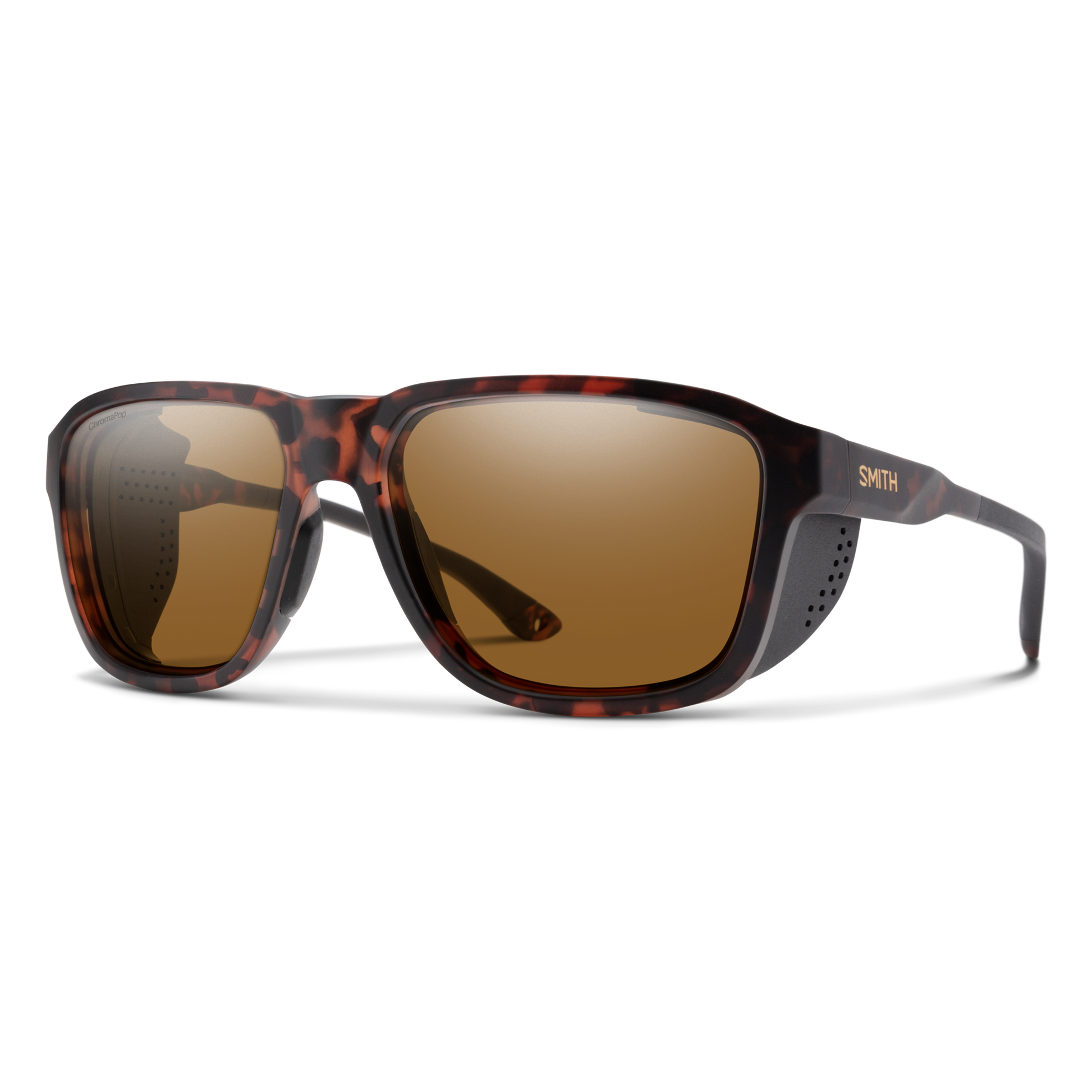 Embark, Sunglasses + Matte Black | ChromaPop Glacier Photochromic Copper Blue Mirror