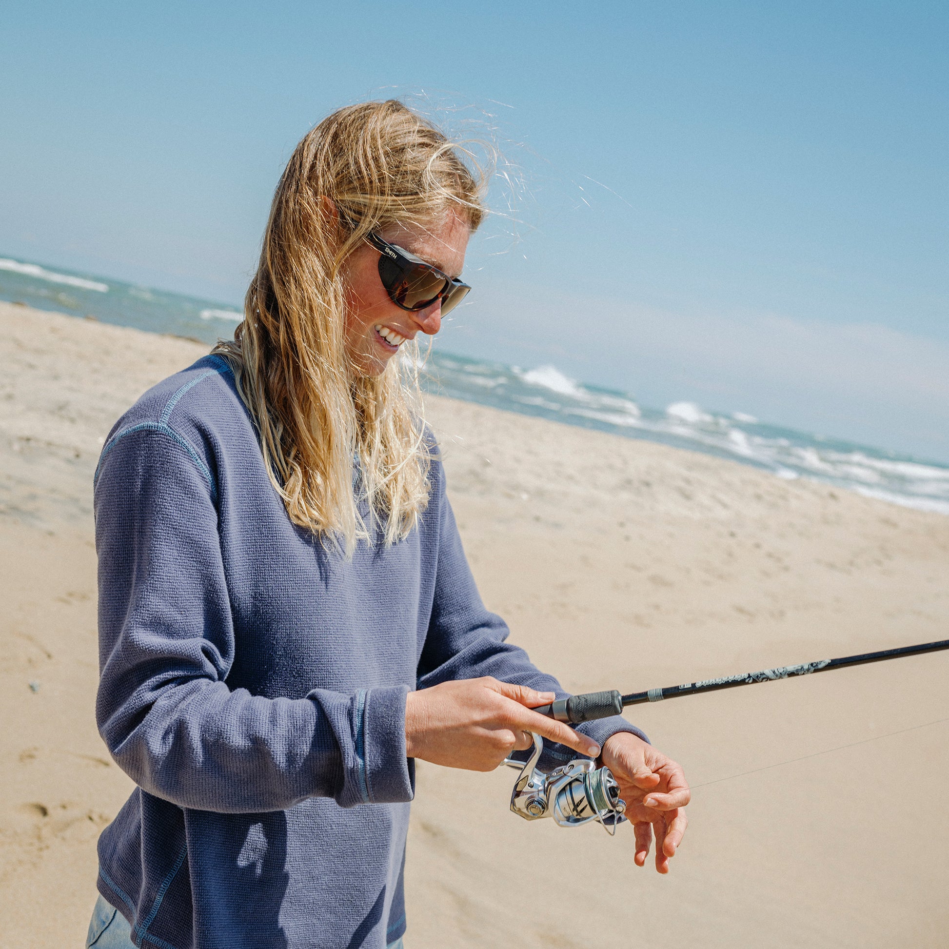 Embark, Sunglasses + Matte Black | ChromaPop Glacier Photochromic Copper Blue Mirror