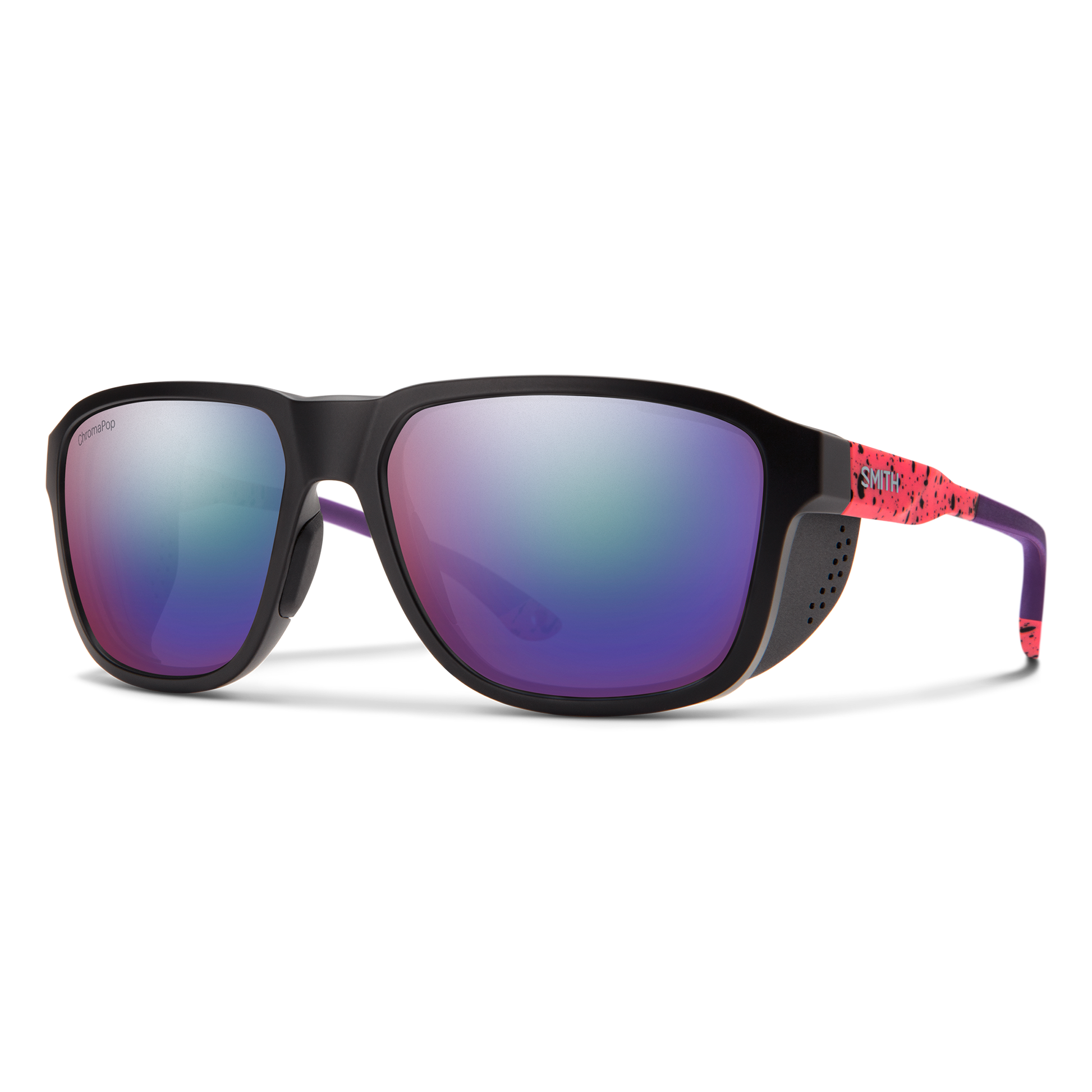 Embark - Past Season, Matte Purple / Cinder / Hi Viz | ChromaPop Polarized Opal Mirror