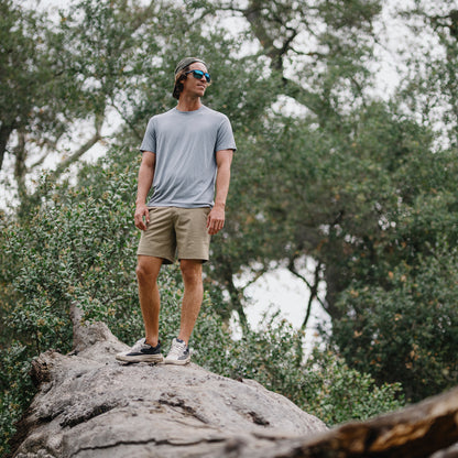 Emerge, Sunglasses + Matte Black | ChromaPop Polarized Gray Green