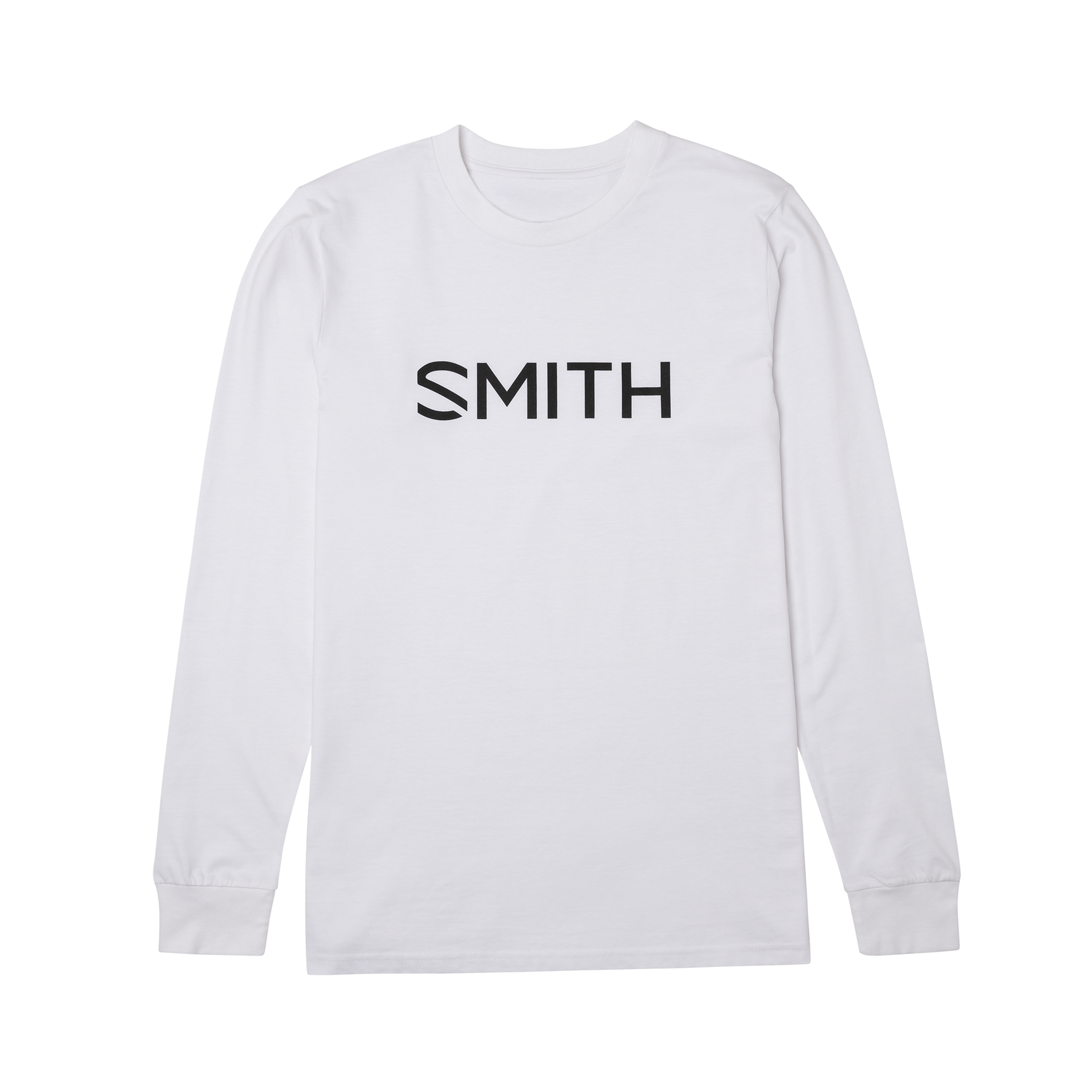 Team Logo Long Sleeve, White + L