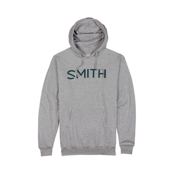 Team Logo Hoodie, Heather Grey + S