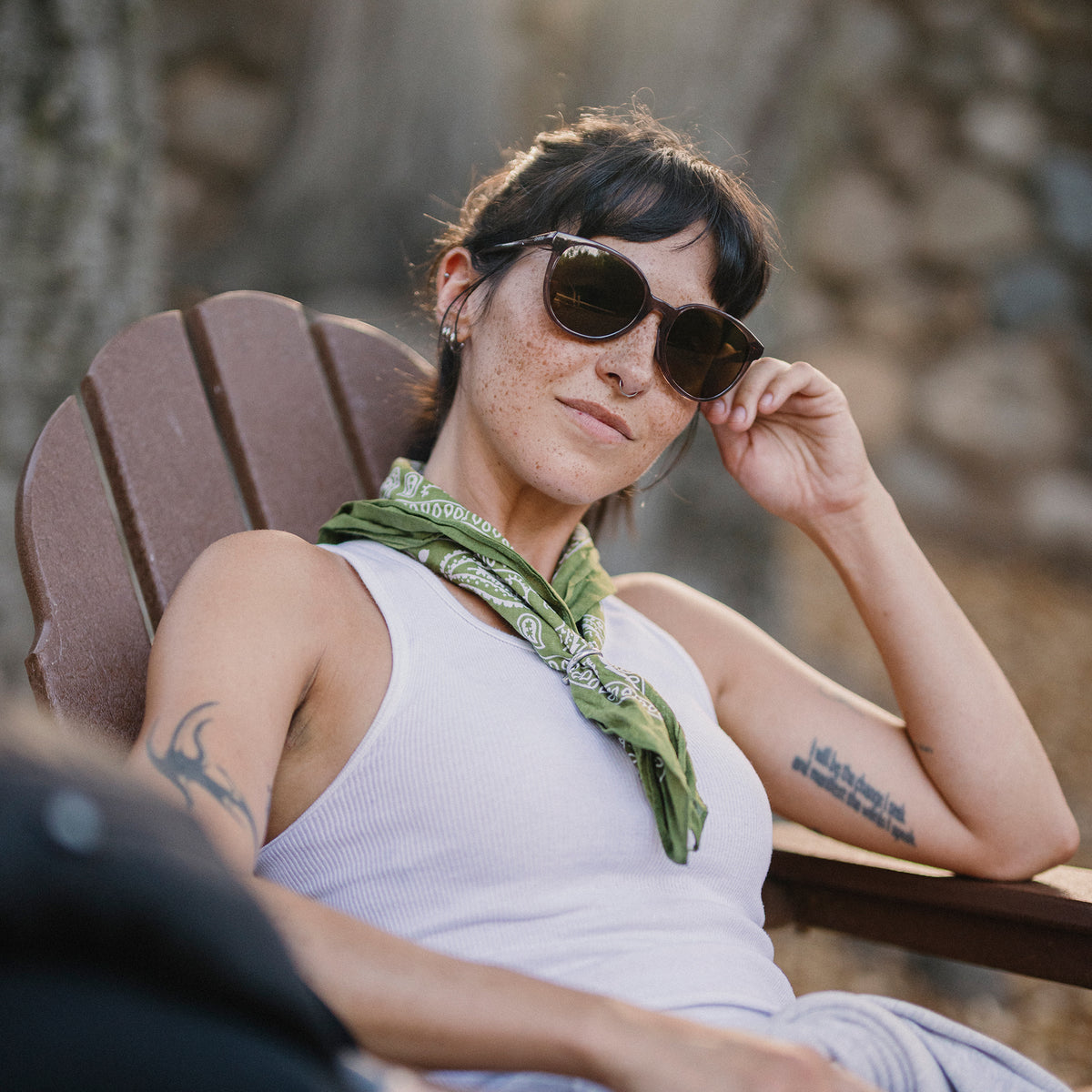 Felina, Rose Tortoise | ChromaPop Polarized Rose Gold Mirror