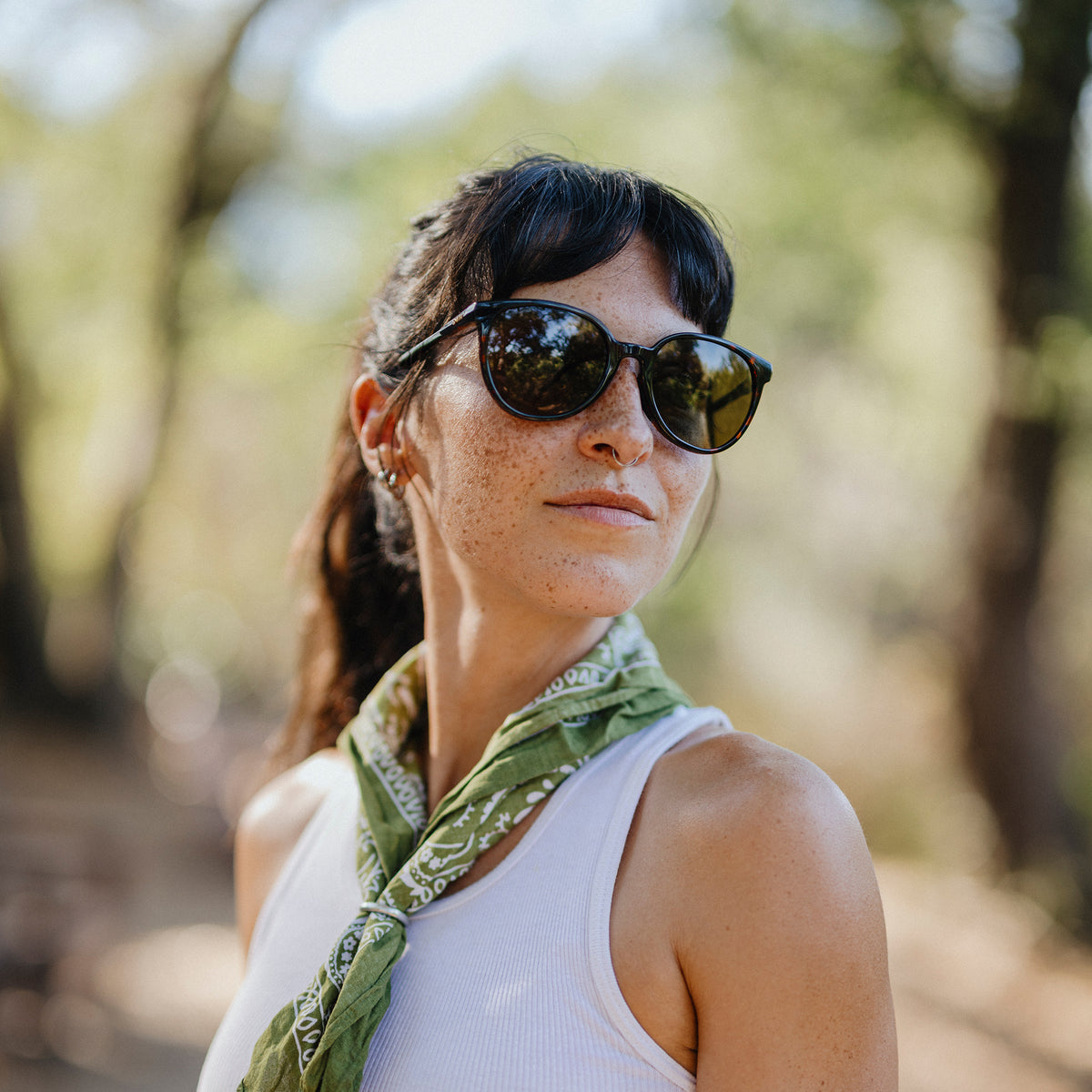 Felina, Rose Tortoise | ChromaPop Polarized Rose Gold Mirror