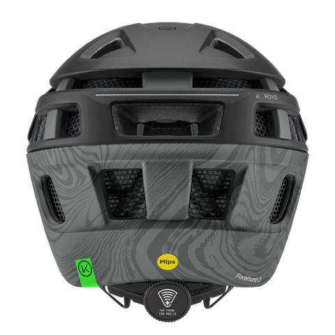 Forefront 2 Mips® Twiceme, Matte Black / Topo + S