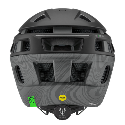 Forefront 2 Mips® Twiceme, Matte Black / Topo + S