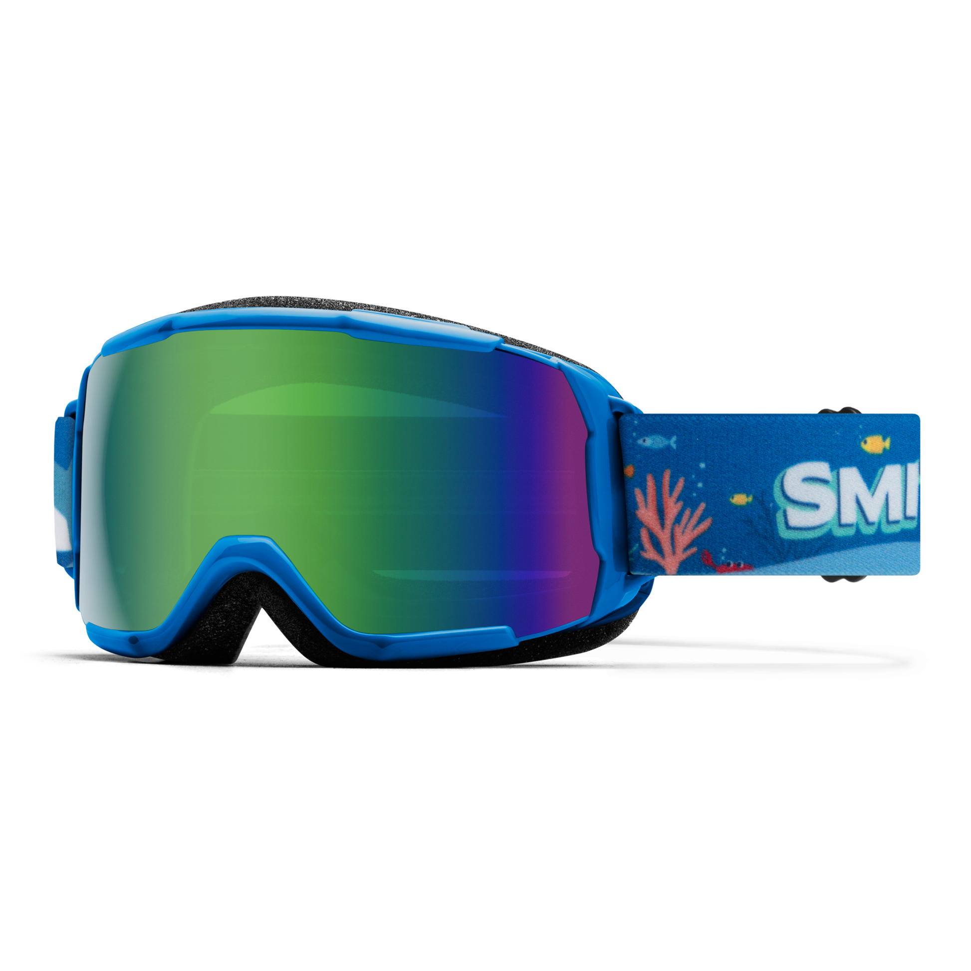 Grom - Past Season, Cobalt Shark Bait | Green Sol-X Mirror