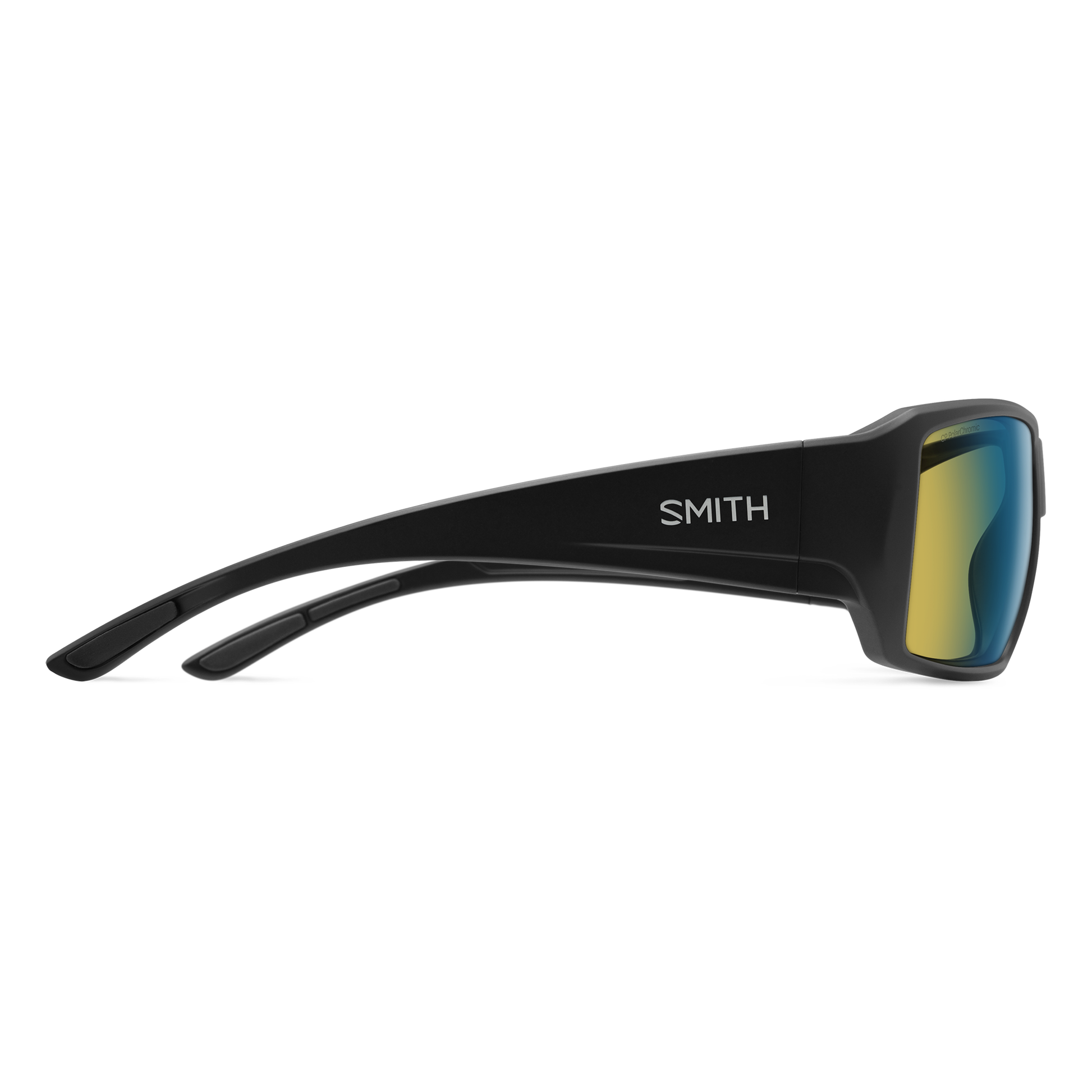 Guide's Choice S, Sunglasses + Matte Black | ChromaPop Glass Polarized Low Light Yellow