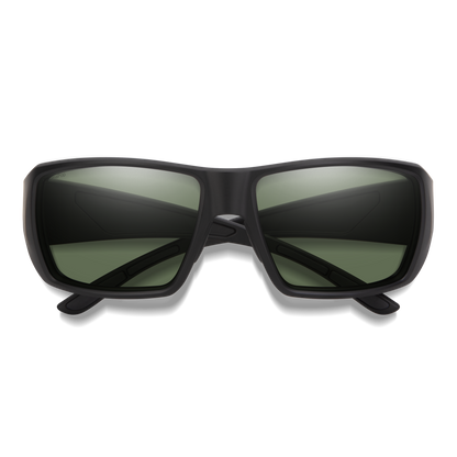Guide's Choice S, Sunglasses + Matte Black | ChromaPop Glass Polarized Low Light Yellow