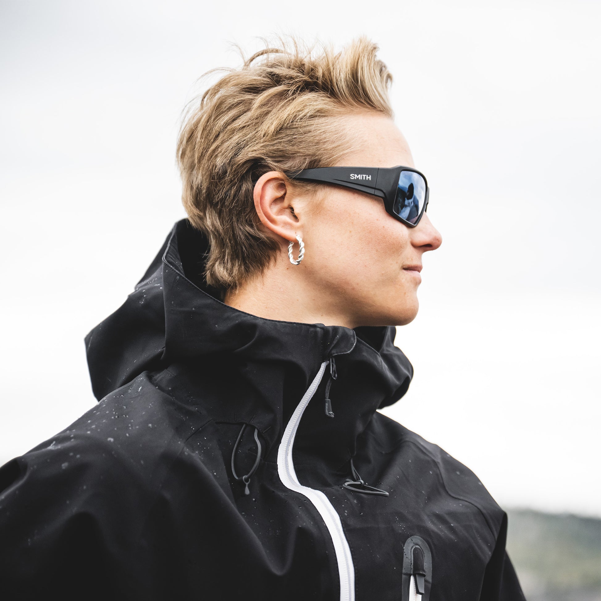Guide's Choice S, Sunglasses + Matte Black | ChromaPop Polarized Gray Green