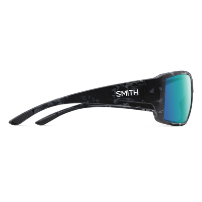 Guide's Choice, Sunglasses + Matte Black  | ChromaPop Glass Polarized Green Mirror