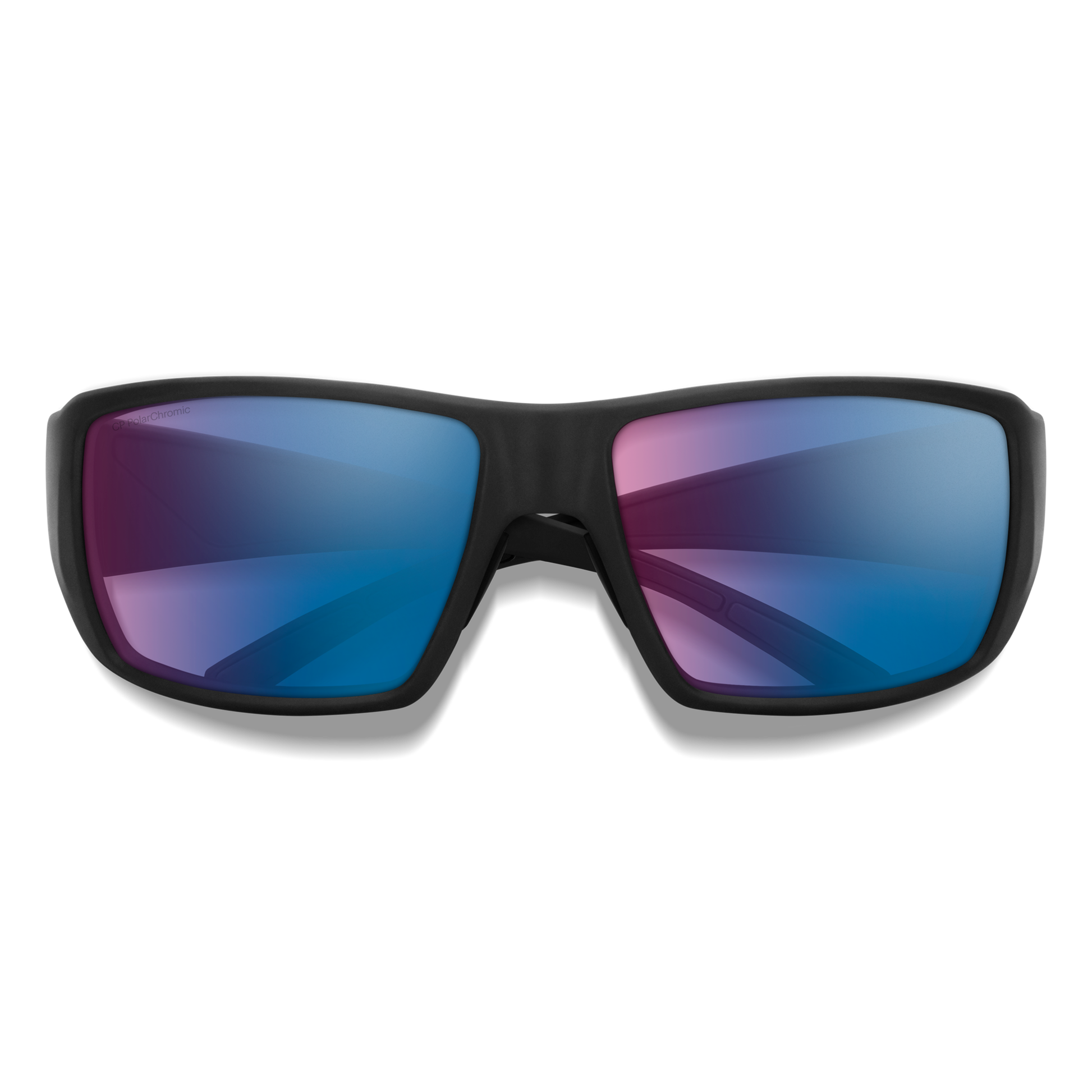 Guide's Choice, Sunglasses + Matte Black  | ChromaPop Glass Polarized Green Mirror