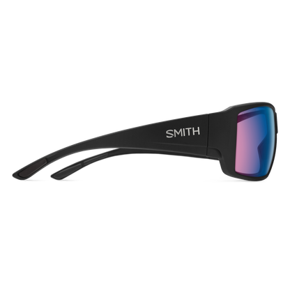 Guide's Choice, Sunglasses + Matte Black  | ChromaPop Glass Polarized Green Mirror