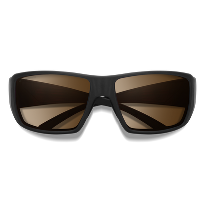 Guide's Choice, Sunglasses + Matte Black  | ChromaPop Glass Polarized Green Mirror