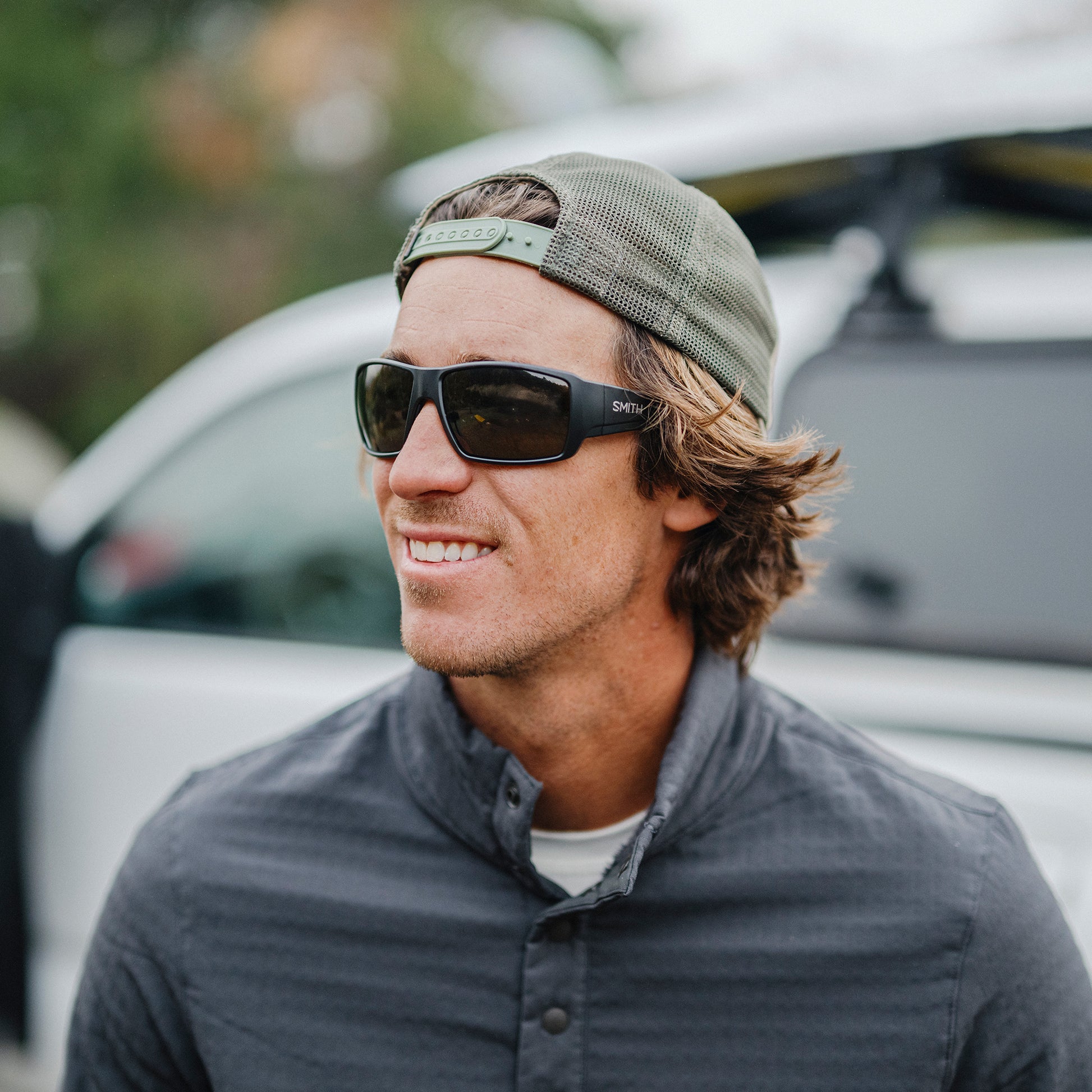 Guide's Choice, Sunglasses + Matte Black  | ChromaPop Glass Polarized Green Mirror