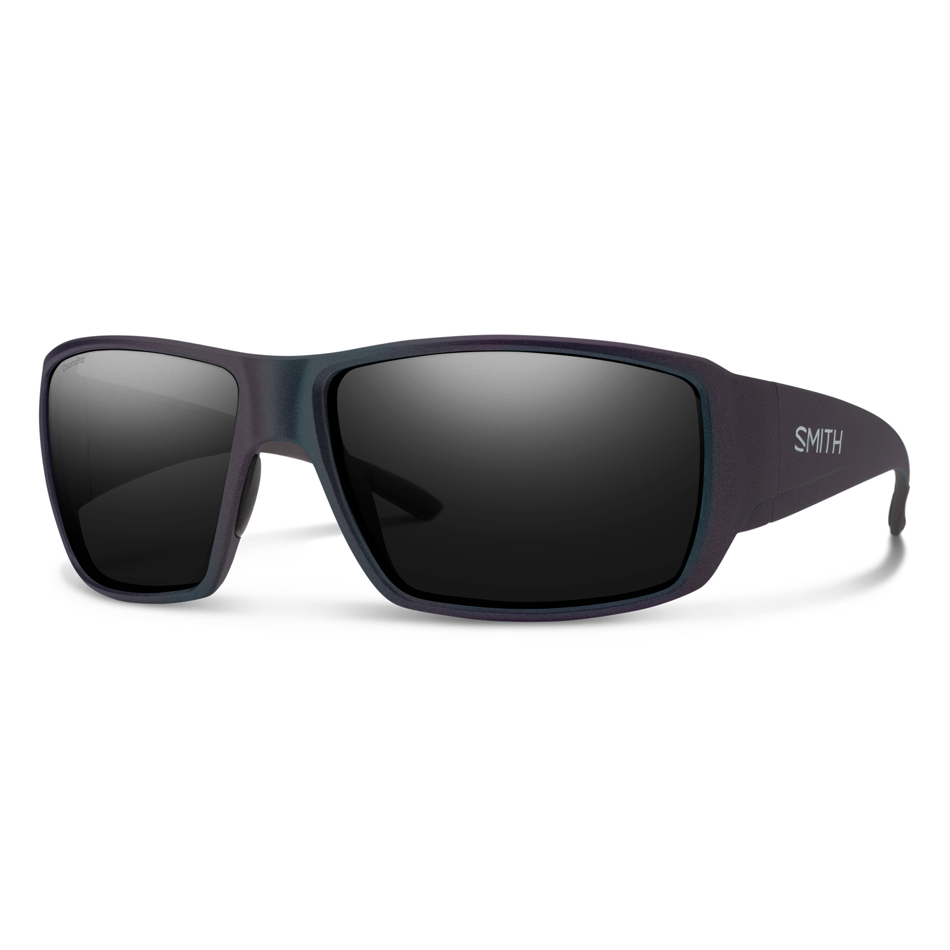 Guide's Choice, Sunglasses + Matte Black  | ChromaPop Glass Polarized Green Mirror