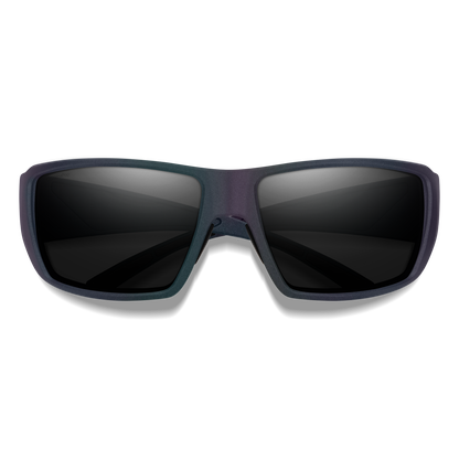 Guide's Choice, Sunglasses + Matte Black  | ChromaPop Glass Polarized Green Mirror