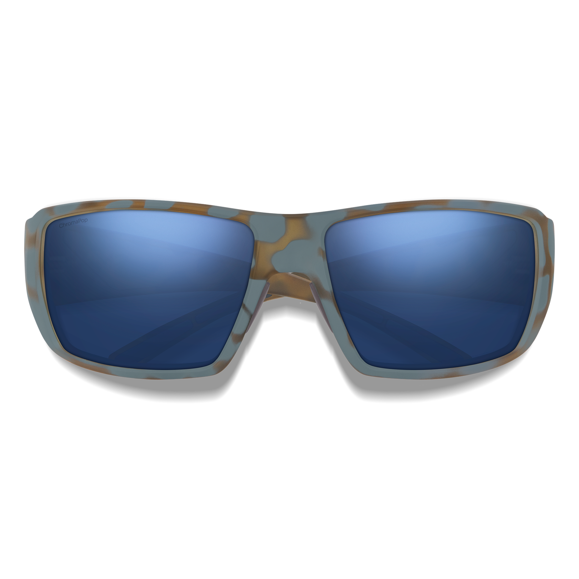 Guide's Choice, Sunglasses + Matte Black  | ChromaPop Glass Polarized Green Mirror