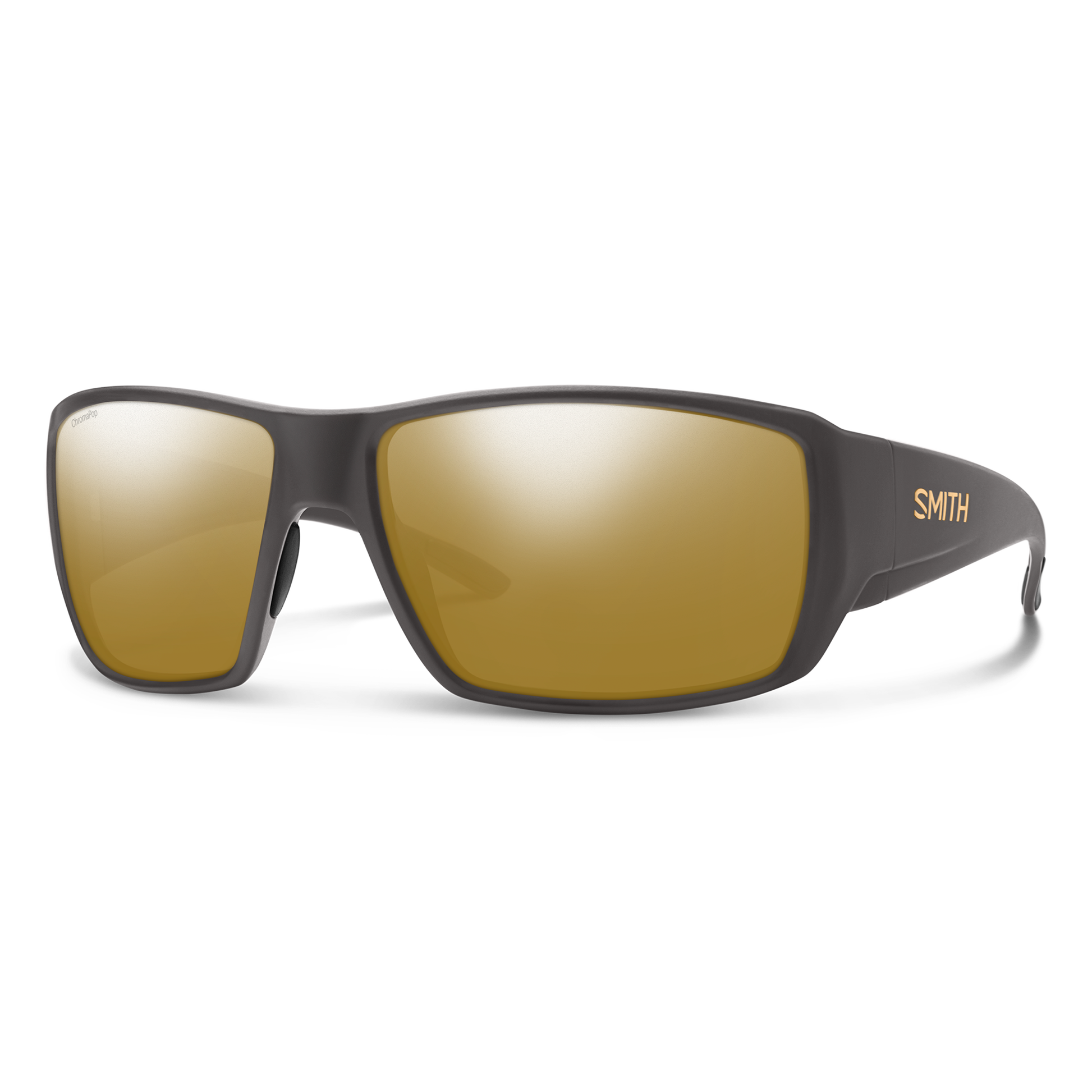 Guide's Choice, Sunglasses + Matte Black  | ChromaPop Glass Polarized Green Mirror