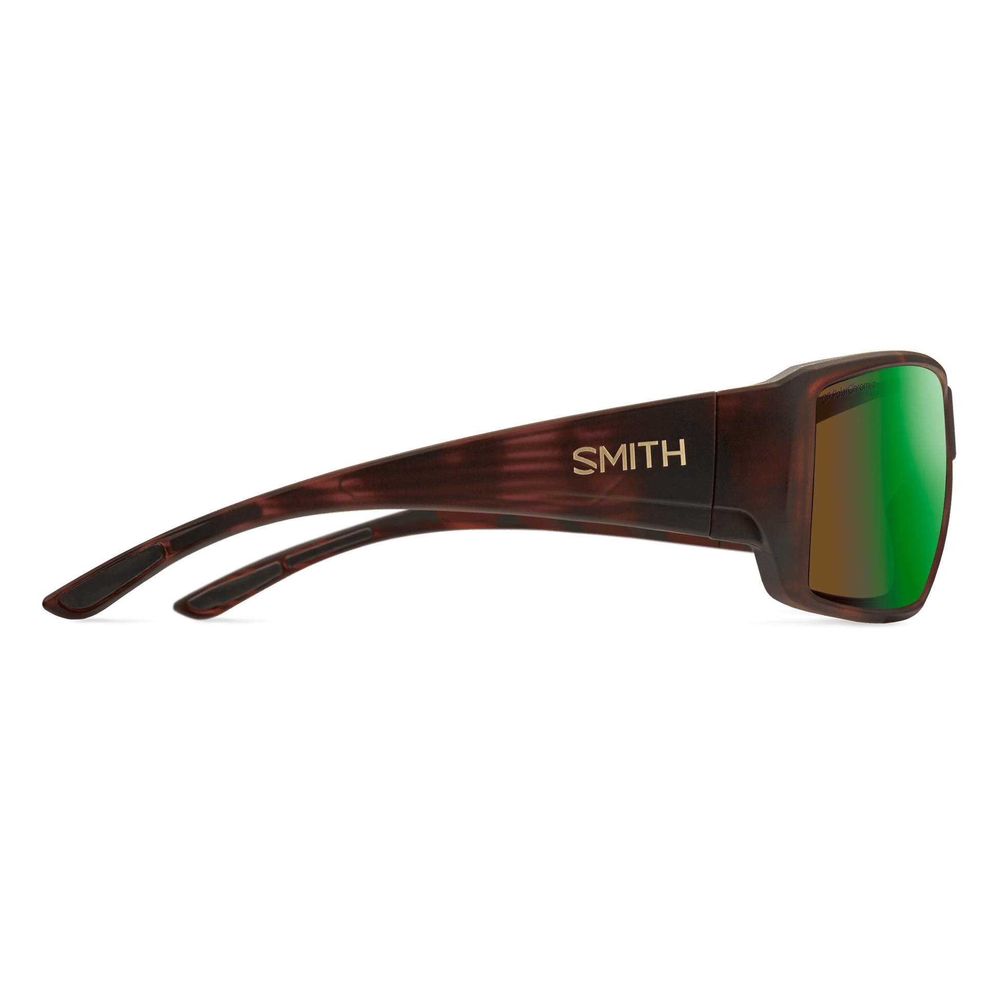 Guide's Choice, Sunglasses + Matte Black  | ChromaPop Glass Polarized Green Mirror