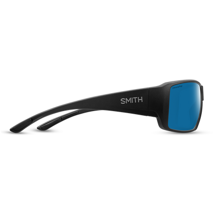 Guide's Choice XL RX, Prescription + Matte Black + ChromaPop Polarized Blue Mirror