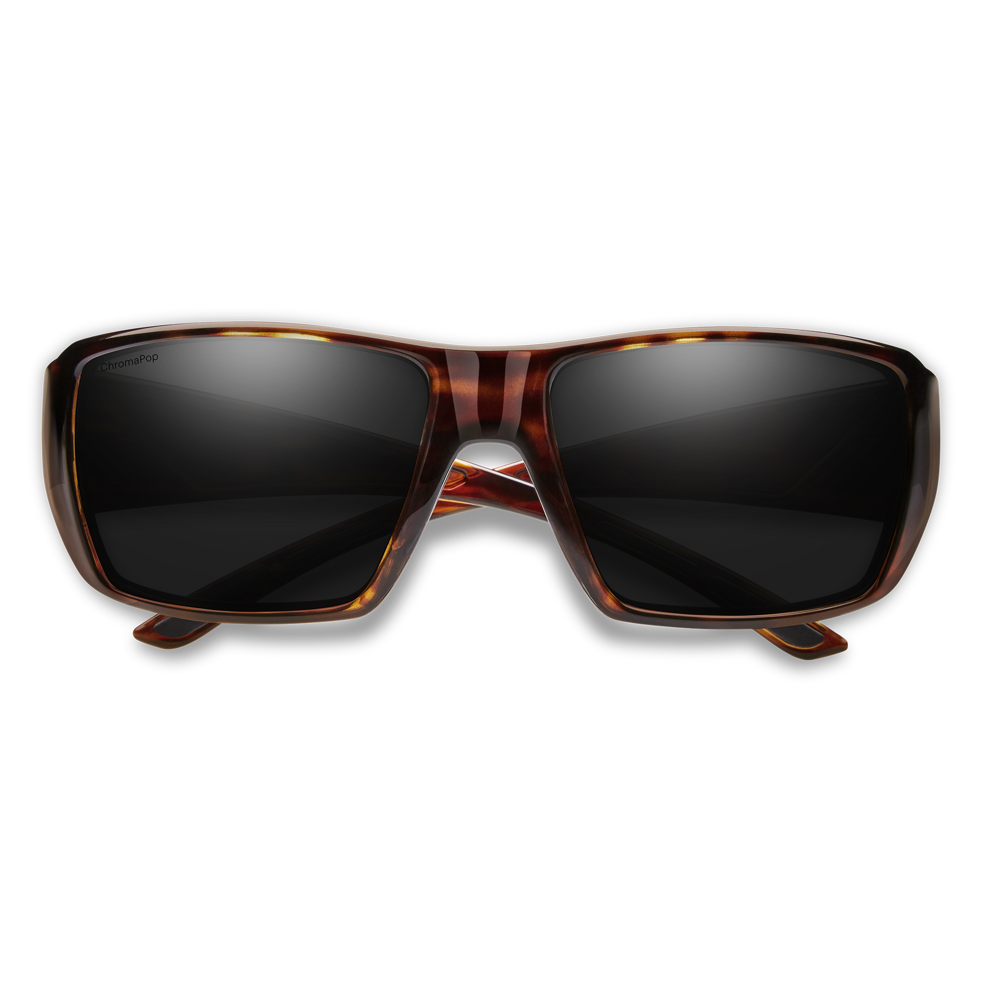 Guide's Choice XL RX, Prescription + Matte Black + ChromaPop Polarized Blue Mirror