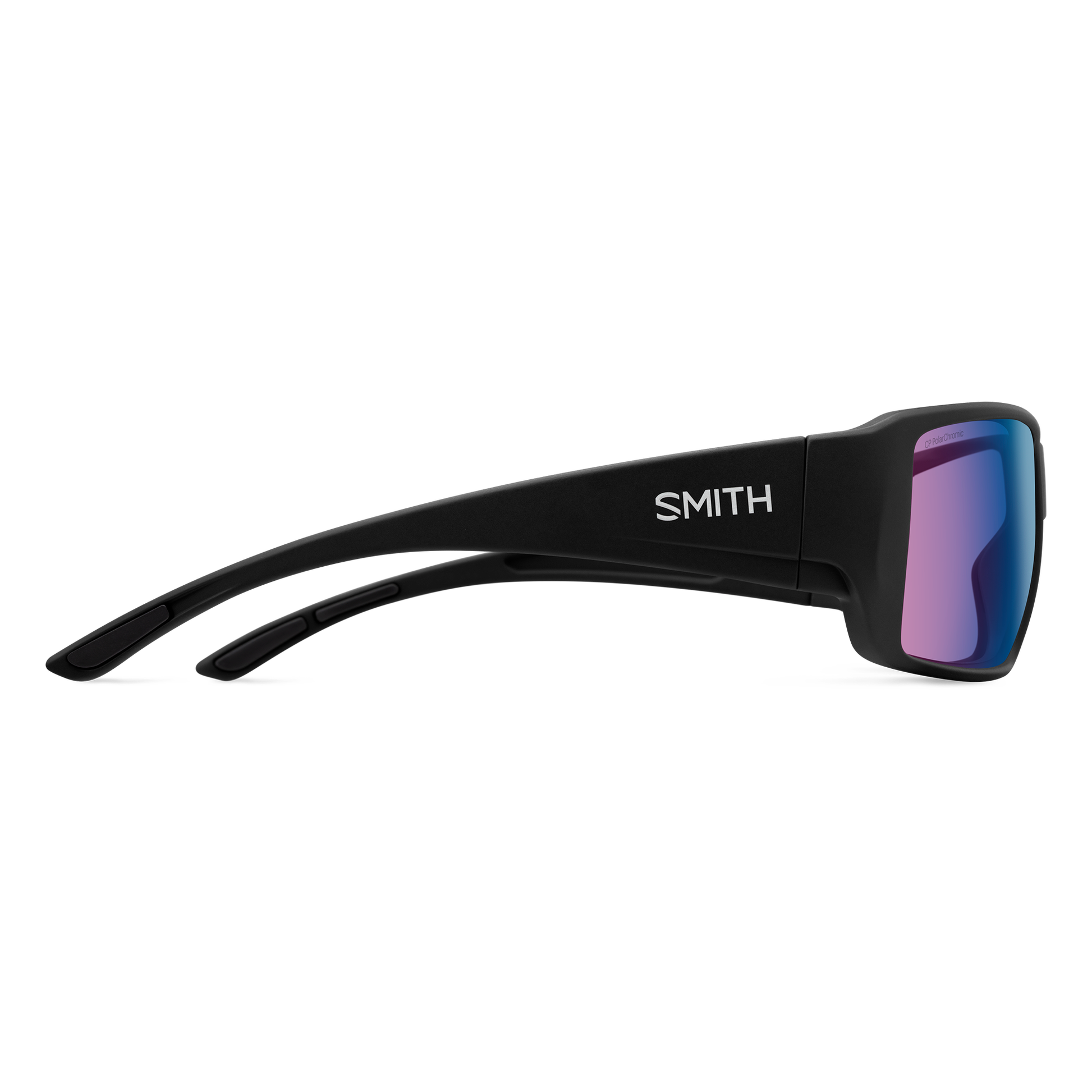 Guide's Choice XL, Sunglasses + Matte Black | ChromaPop Polarized Gray Green