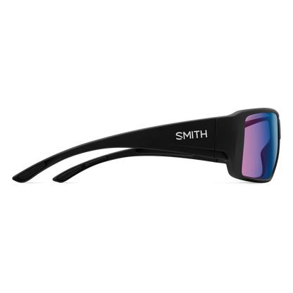 Guide's Choice XL, Sunglasses + Matte Black | ChromaPop Polarized Gray Green