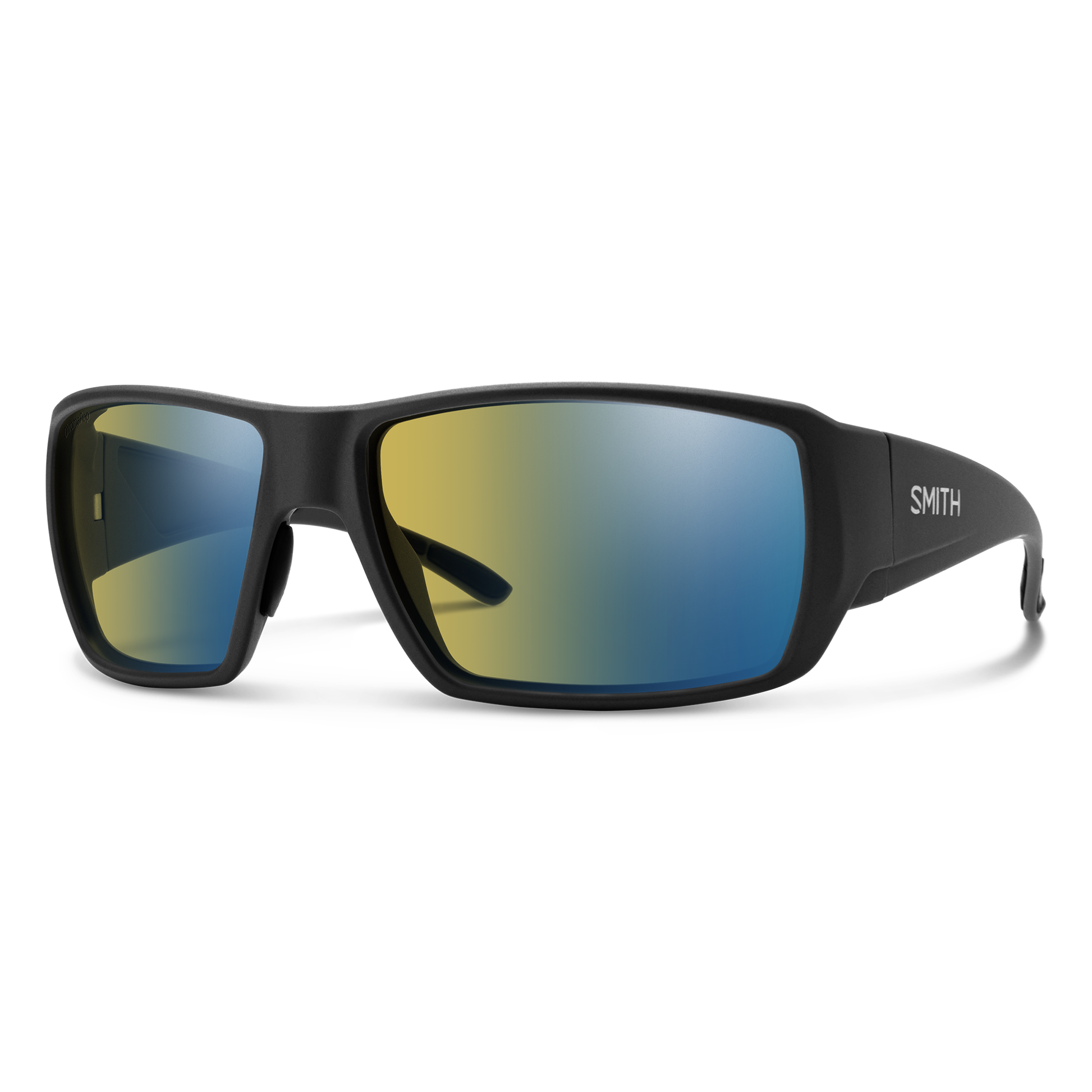 Guide's Choice XL, Sunglasses + Matte Black | ChromaPop Polarized Gray Green