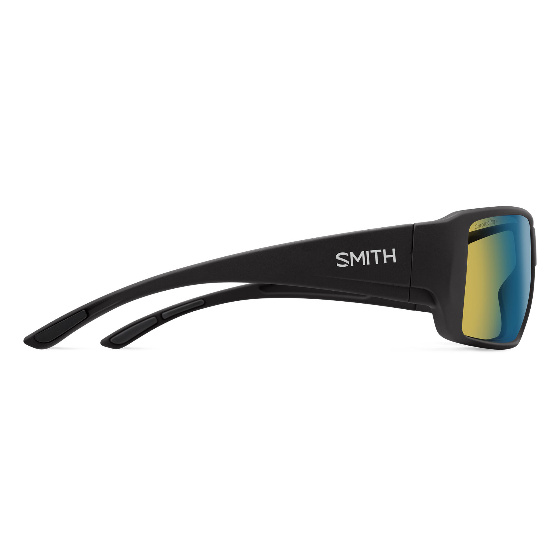 Guide's Choice XL, Sunglasses + Matte Black | ChromaPop Polarized Gray Green