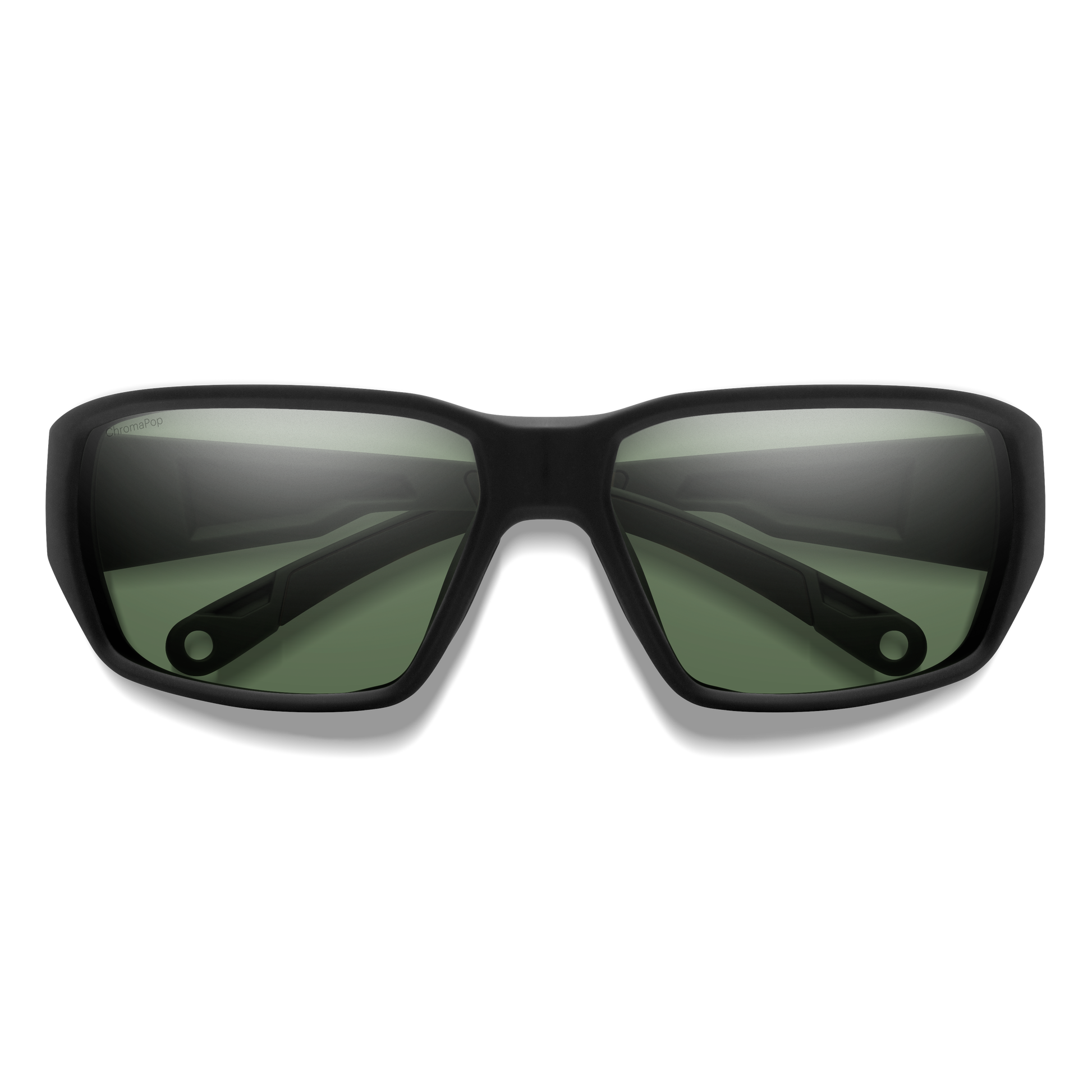 Hookset, Sunglasses + Matte Tortoise | ChromaPop Glass Polarized Green Mirror