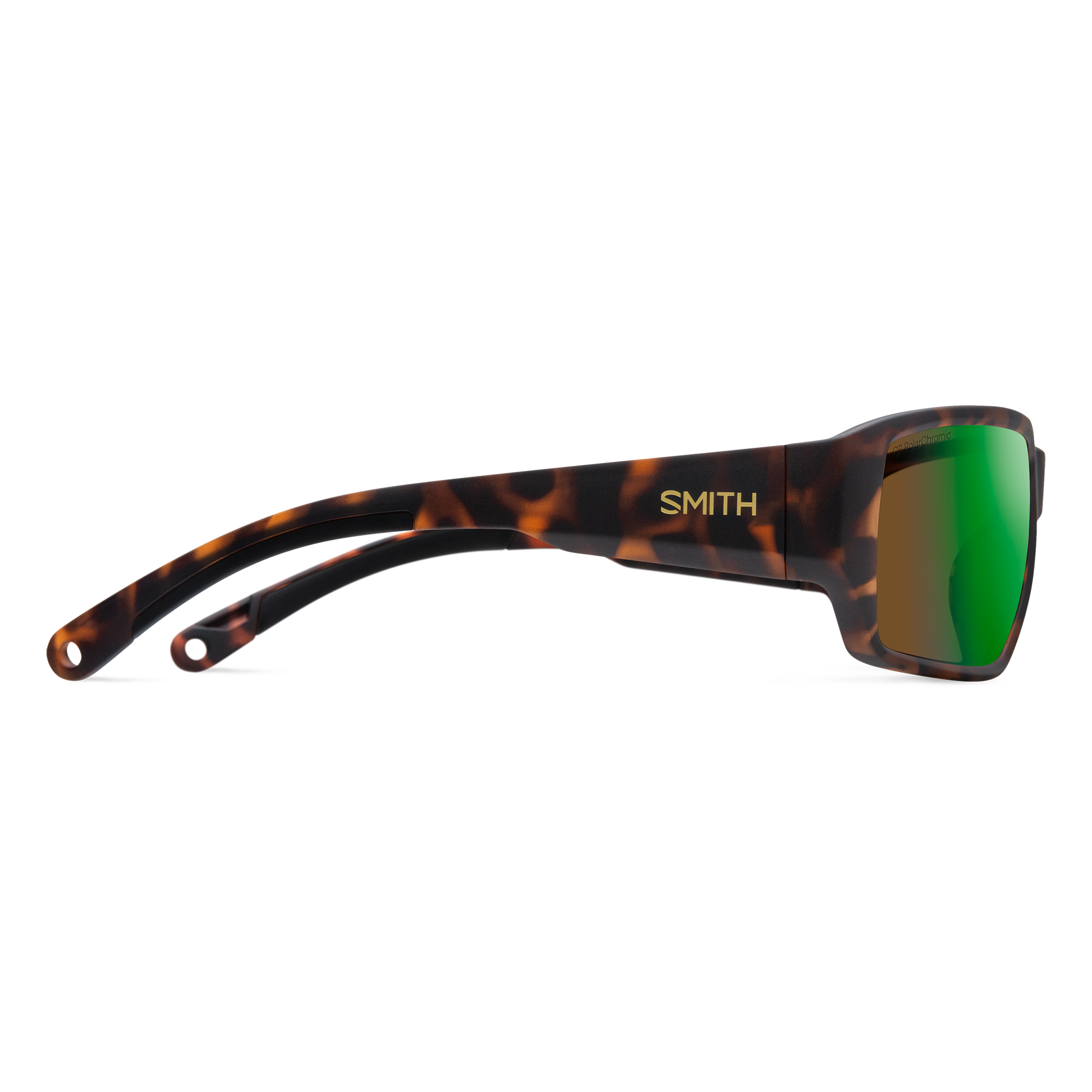 Hookset, Sunglasses + Matte Tortoise | ChromaPop Glass Polarized Green Mirror