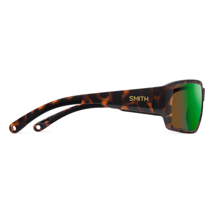 Hookset, Sunglasses + Matte Tortoise | ChromaPop Glass Polarized Green Mirror