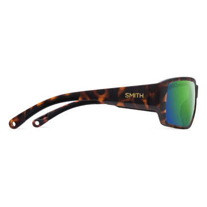 Hookset, Sunglasses + Matte Tortoise | ChromaPop Glass Polarized Green Mirror