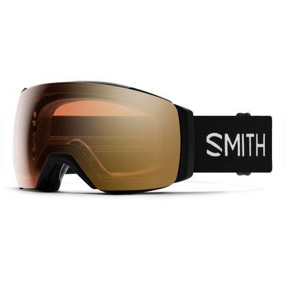 I/O MAG XL Low Bridge Fit, Black | ChromaPop Pro Photochromic Gold Mirror