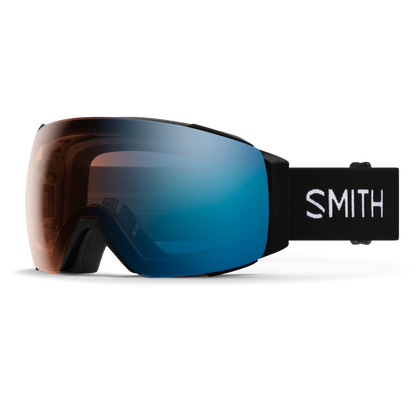 I/O MAG Low Bridge Fit, Black | ChromaPop Pro Photochromic Blue Mirror