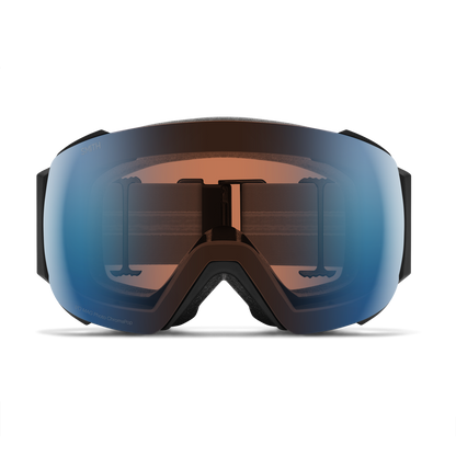 I/O MAG Low Bridge Fit, Black | ChromaPop Pro Photochromic Blue Mirror