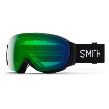 I/O MAG S Low Bridge Fit - Past Season, Black | ChromaPop Pro Photochromic Red Mirror