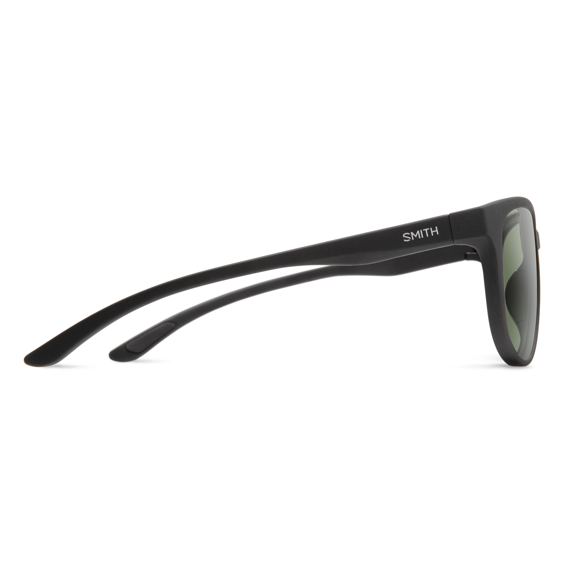 Lake Shasta, Sunglasses + Matte Black | ChromaPop Polarized Gray Green